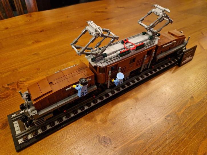 LEGO 10277 - Crocodile Locomotive | Nieuwstaat | Compleet, Kinderen en Baby's, Speelgoed | Duplo en Lego, Zo goed als nieuw, Lego