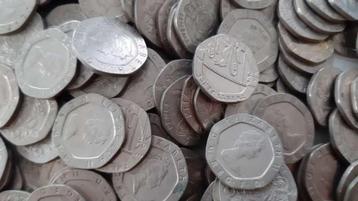 250 Gram 20 pence Verenigd Koninkrijk  beschikbaar voor biedingen