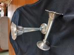 2 zilveren trompet vaasjes., Ophalen of Verzenden