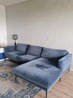 Velour hoekbank in top conditie MOET WEG IVM VERHUIZING, Huis en Inrichting, Ophalen, 250 tot 300 cm, Velour- eclectisch- gezellig