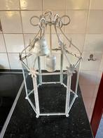 Hanglamp brocante, Huis en Inrichting, Lampen | Hanglampen, Ophalen of Verzenden, Zo goed als nieuw, Metaal, Beocante