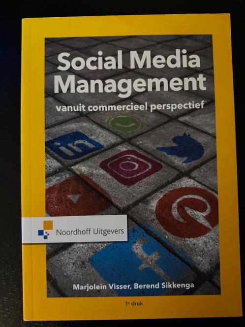 Marjolein Visser - Social Media Management, Boeken, Economie, Management en Marketing, Nieuw, Management, Ophalen of Verzenden