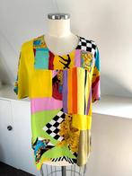 Sandro blouse korte mouw silk 42 zijde nieuwstaat CHCS, Kleding | Dames, Blouses en Tunieken, Sandro, Ophalen of Verzenden, Zo goed als nieuw