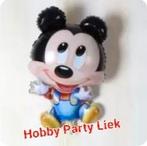 Mickey mouse 1e verjaardag ballonnen set nr M317, Nieuw, Versiering, Ophalen of Verzenden, Verjaardag