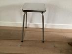 Retro Brabantia krukje formica en chroom (jaren 50), Ophalen of Verzenden, Zo goed als nieuw, Hout