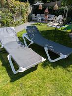 2 Ligbedden - Ideaal voor de Zomer!, Tuin en Terras, Ophalen, Gebruikt, Kunststof, Verstelbaar