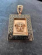 14K Gouden Medusa Hanger, Ophalen of Verzenden, Zo goed als nieuw, Goud