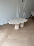 Travertin Salontafel 120 x 80 x 40, Ophalen, 100 tot 150 cm, 50 tot 100 cm, Zo goed als nieuw