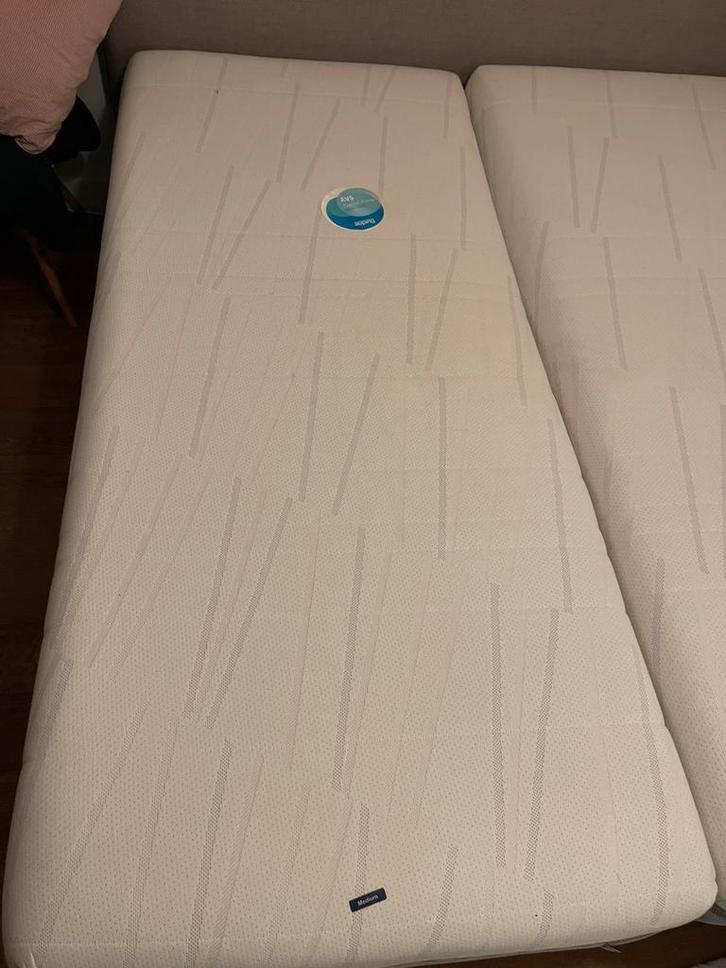 2x Auping matrassen - 80x200cm - Soft / Medium, Huis en Inrichting, Slaapkamer | Matrassen en Bedbodems, Zo goed als nieuw, Matras