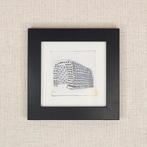 Ets Markthal, Rotterdam 10x10 cm, Huis en Inrichting, Minder dan 50 cm, Oorspronkelijke maker, Nieuw, Ophalen of Verzenden