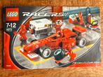 Lego Racers Ferrari F1 Fuel Stop 8673, Kinderen en Baby's, Speelgoed | Duplo en Lego, Ophalen of Verzenden, Gebruikt, Complete set