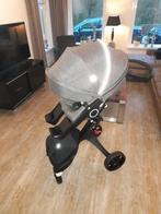 kinderwagen stokke v6, Kinderen en Baby's, Kinderwagens en Combinaties, Zo goed als nieuw, Combiwagen, Verstelbare duwstang, Ophalen