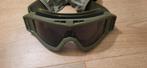 Groene Airsoft / Paintball Bril - Geventileerd& Beschermhoe, Ophalen of Verzenden, Zo goed als nieuw