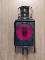 oude spoorlamp, Gebruikt, Ophalen of Verzenden