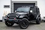 Jeep Wrangler 2.2D Sahara - Grijs kenteken - 20" Fuel velgen, Auto's, Jeep, Gebruikt, Euro 6, 4 cilinders, Zwart