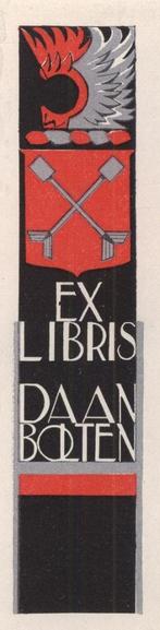 0477 Ex Libris Nederland : Jeanne Bieruma Oosting, 1930, Antiek en Kunst, Kunst | Etsen en Gravures, Verzenden