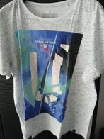 heren shirt met wit grijs en blauwe maat 2xl, Kleding | Heren, Grote Maten, Ophalen of Verzenden, Zo goed als nieuw, Wit, Shirt
