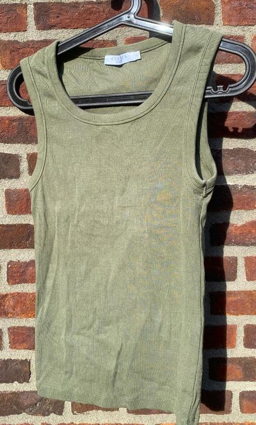 hemdje, Kleding | Dames, Tops, Zo goed als nieuw, Maat 42/44 (L), Groen, Zonder mouw, Ophalen of Verzenden