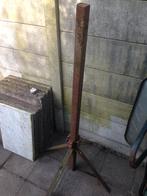 Stalen ornament voet paal tableau planten bloemen bloembak, Ophalen of Verzenden, Gebruikt