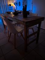 Indiase eettafel, Gebruikt, 150 tot 200 cm, Vier personen, Rechthoekig