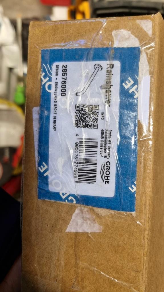 Grohe Essence Chroom Rainshower, Douche uitloop, Doe-het-zelf en Verbouw, Sanitair, Nieuw, Kraan, Chroom, Ophalen of Verzenden