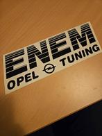 Opel Tuning ENEM sticker, Ophalen of Verzenden, Zo goed als nieuw, Auto's