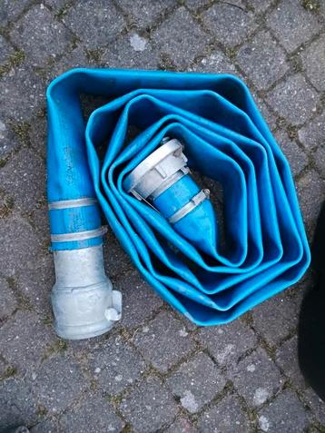 3 inch slang 5 meter lang met koppelingen beschikbaar voor biedingen