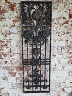 brocante franse ijzeren ornament,raamrooster/ allegonda, Ophalen of Verzenden