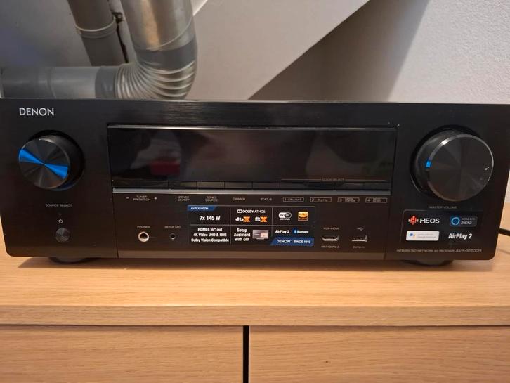 Denon AVR-X-1600H 7.1 Surround Receiver inc. Speakers, Audio, Tv en Foto, Versterkers en Receivers, 120 watt of meer, Overige merken