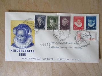 FDC Nederland E28 kinderzegels beschikbaar voor biedingen