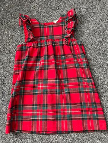 H&m jurk met volants maat 98 beschikbaar voor biedingen