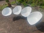 4 Pedrali Gliss eetkamer stoelen, Vier, Gebruikt, Ophalen