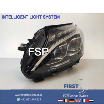 W205 ILS LED Koplamp LINKS Mercedes C Klasse 2014-2019 ORIGI beschikbaar voor biedingen