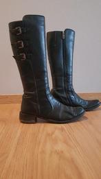 Laarzen dames maat 38,5 / 5,5 zwart Paul Green, Hoge laarzen, Zwart, Ophalen of Verzenden, Paul Green