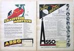 17 vintage advertenties reclames cursus opleiding 35-38 Asso, Verzamelen, Ophalen of Verzenden, Gebruikt, Overige typen