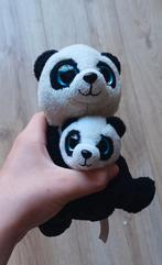 Knuffels, panda's: nieuw! Enkel neergezet voor verzameling., Overige typen, Ophalen of Verzenden, Zo goed als nieuw