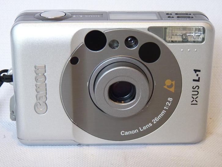 vintage Canon Ixus l-1  APS-camera, 2.8/26mm lens, Audio, Tv en Foto, Fotocamera's Analoog, Zo goed als nieuw, Compact, Canon