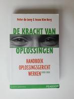 Peter de Jong - De kracht van oplossingen, Boeken, Ophalen of Verzenden, Peter de Jong; Insoo Kim Berg, Zo goed als nieuw