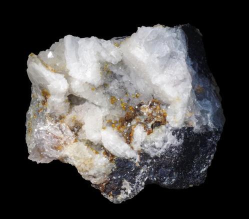 Zeldzame gele SKORODIET kristallen uit de Clara mijn., Verzamelen, Mineralen en Fossielen, Mineraal, Ophalen of Verzenden
