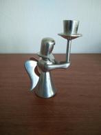 Handgemaakte kerst engel van Banka tin uit Indonesië, Antiek en Kunst, Antiek | Tin, Ophalen of Verzenden