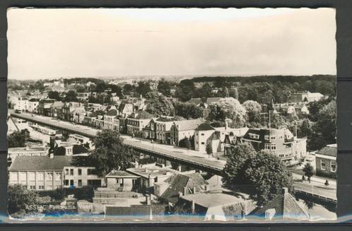 Assen Panorama Vaart Foto/Ansichtkaart f-187 jdu, Verzamelen, Ansichtkaarten | Nederland, Gelopen, Drenthe, 1940 tot 1960, Ophalen of Verzenden