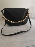 Zara tas met goudkleurig handvat dames, Sieraden, Tassen en Uiterlijk, Tassen | Damestassen, Ophalen, Zo goed als nieuw, Zwart