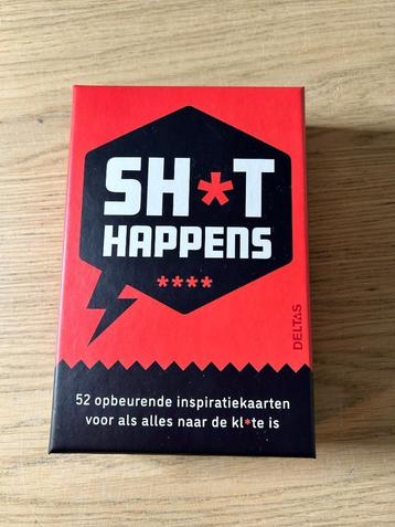 Shit Happens Inspiratiekaarten beschikbaar voor biedingen