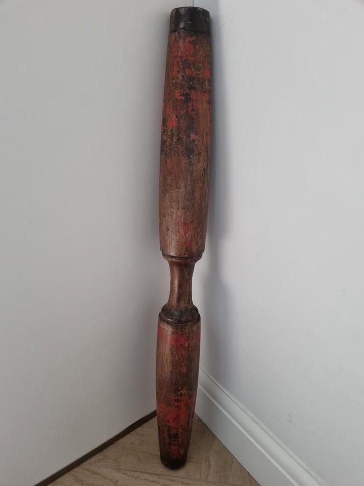 Antieke Indiase Stamper, ca. 1800, Gesigneerd, Antiek en Kunst, Antiek | Gereedschap en Instrumenten, Ophalen of Verzenden
