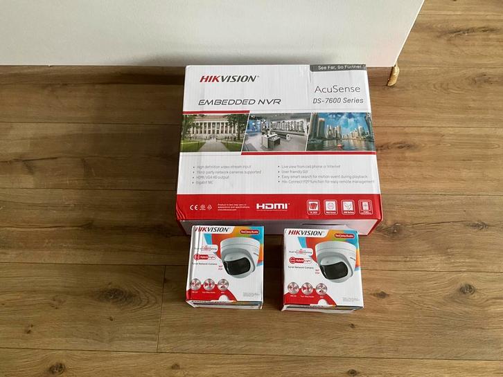 Hikvision cameraset, Audio, Tv en Foto, Videobewaking, Ophalen of Verzenden
