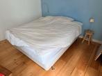 IKEA Sultan Boxspring 160x200 + Matras - Amsterdam, Ophalen, Gebruikt, Beige, Tweepersoons
