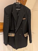 Upcycled Marine Blue Blazer oversized, Ophalen of Verzenden, Zo goed als nieuw, Blauw