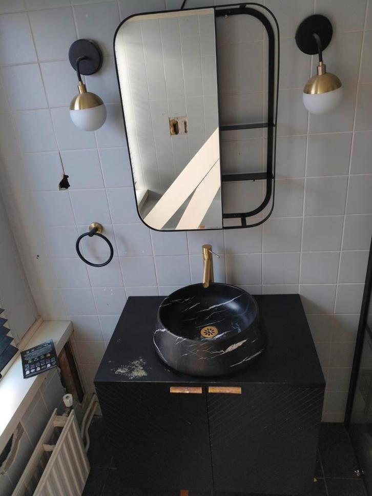 Badkamer meubel set, Huis en Inrichting, Badkamer | Complete badkamers, Gebruikt, Ophalen