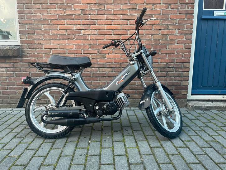 Tomos quadro, Fietsen en Brommers, Brommers | Tomos, Zo goed als nieuw, Quadro, Maximaal 25 km/u, Ophalen