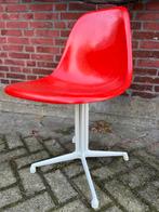 La fonda Crimson Red H. Miller design Eames glasvezel uniek, Ophalen of Verzenden, Leer, Eén
